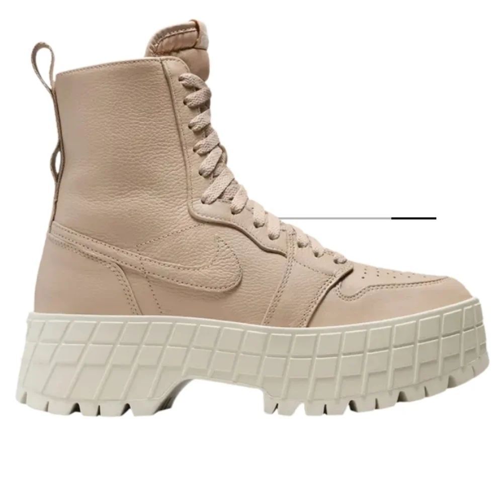 BRAND NEW AIR JORDAN 1 BROOKLYN WOMENS BOOTS PHANTOM PLATFORM SNEAKERS